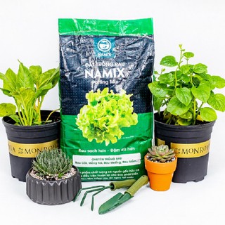 Đất Sạch Namix Trồng Rau (Bao 20 dm3) Trồng Cây