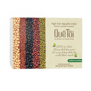 Bột Ngũ cốc nguyên chất Quê Tôi (264g-440g)
