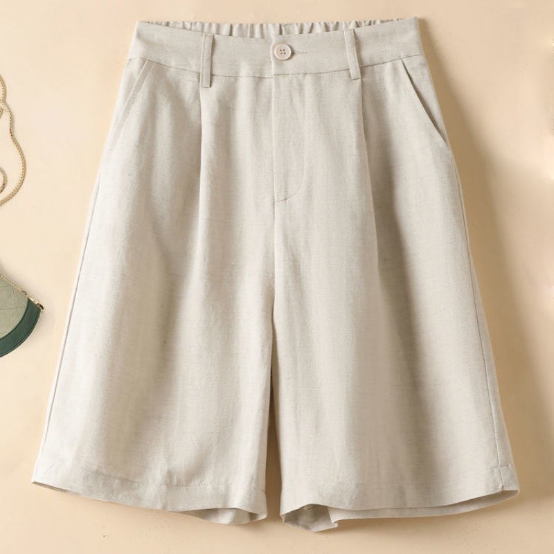 Quần Short Đũi cạp cao EVA