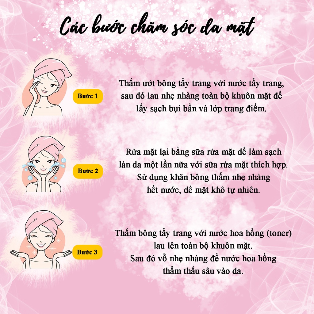 Combo Nước hoa hồng cân bằng da và Nước tẩy trang dưỡng ẩm Fendy 200ml hàng chính hãng