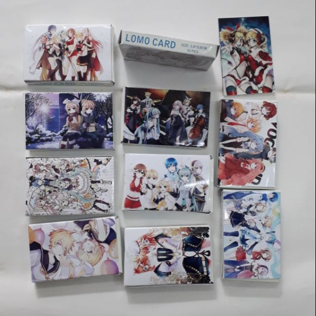 Hộp hình Lomo card anime vocaloid &amp; RINLEN