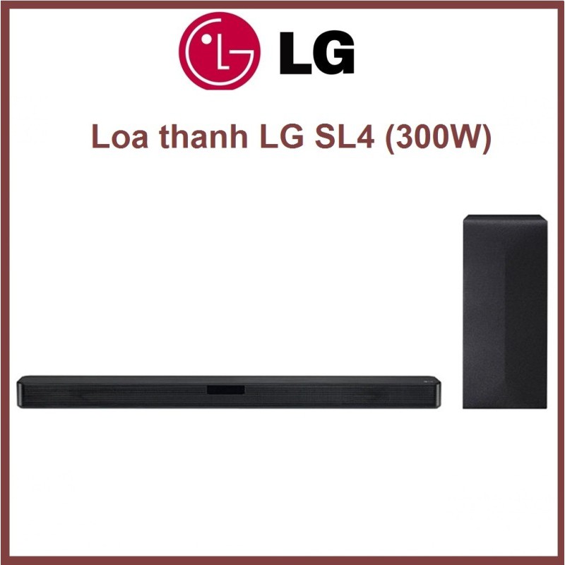 Loa thanh soundbar LG 2.1 SL4 300W Giá rẻ Chính hãng..