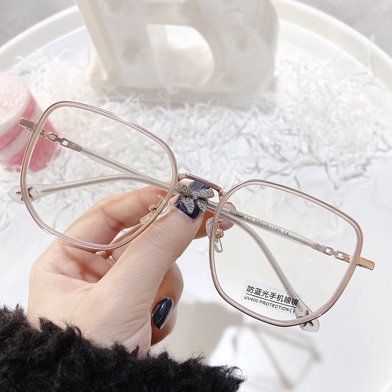 Mắt Kính Gọng Vuông Trong Suốt Chống Ánh Sáng Xanh Thời Trang Cho Nam Nữjz2804 | BigBuy360 - bigbuy360.vn