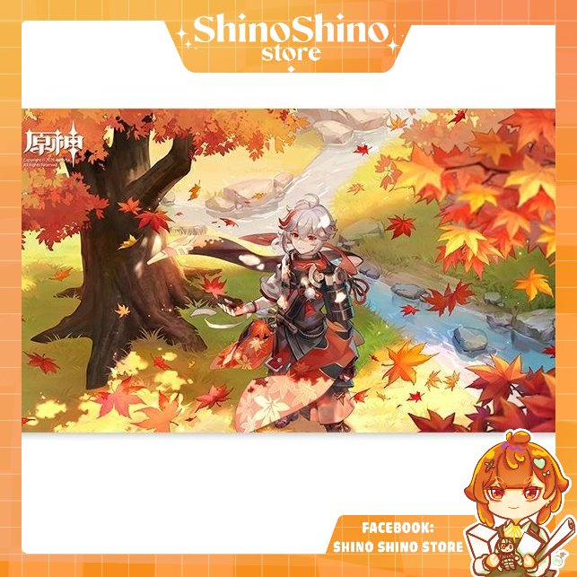 [có sẵn] thảm lót chuột bàn phím Genshin Impact chính hãng từ official shop