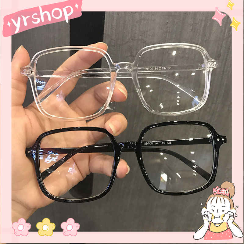 Mắt kính gọng vuông thời trang cho nữ