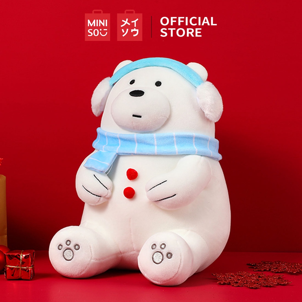 Đồ chơi Gấu bông Búp bê Thú nhồi bông gấu bông thú nhồi bông Thú nhồi bông We Bare Bears MINISO