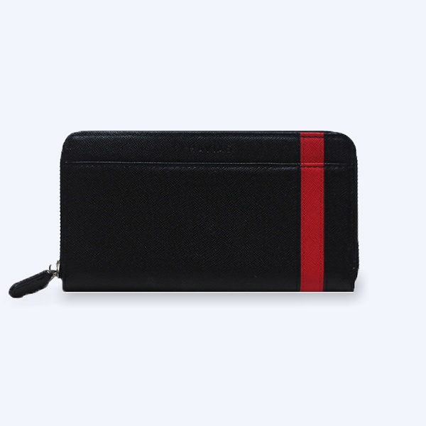 Ví Dài The Viva Zipped Long Wallet HAVIAS - Đen phối Đỏ