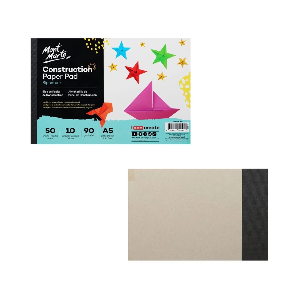 Cá Chép - Giấy gấp Mont Marte Kids Construction Paper 50 tờ