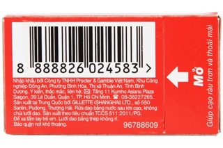 Hộp [5+1] lưỡi lam Gillette Super Thin