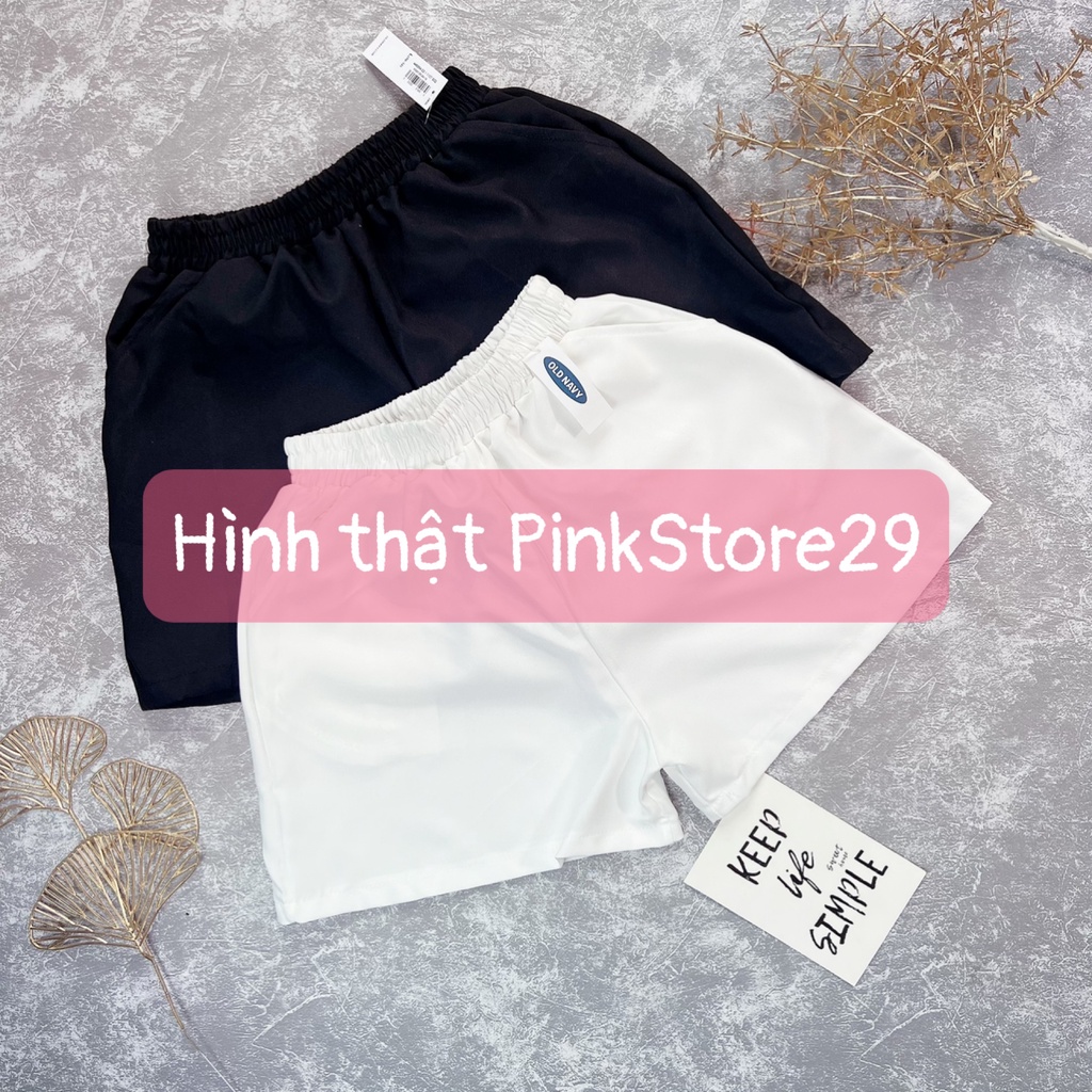 Quần Shorts Đùi Xòe Form Rộng Cạp Chun Nhún Bản To Q062