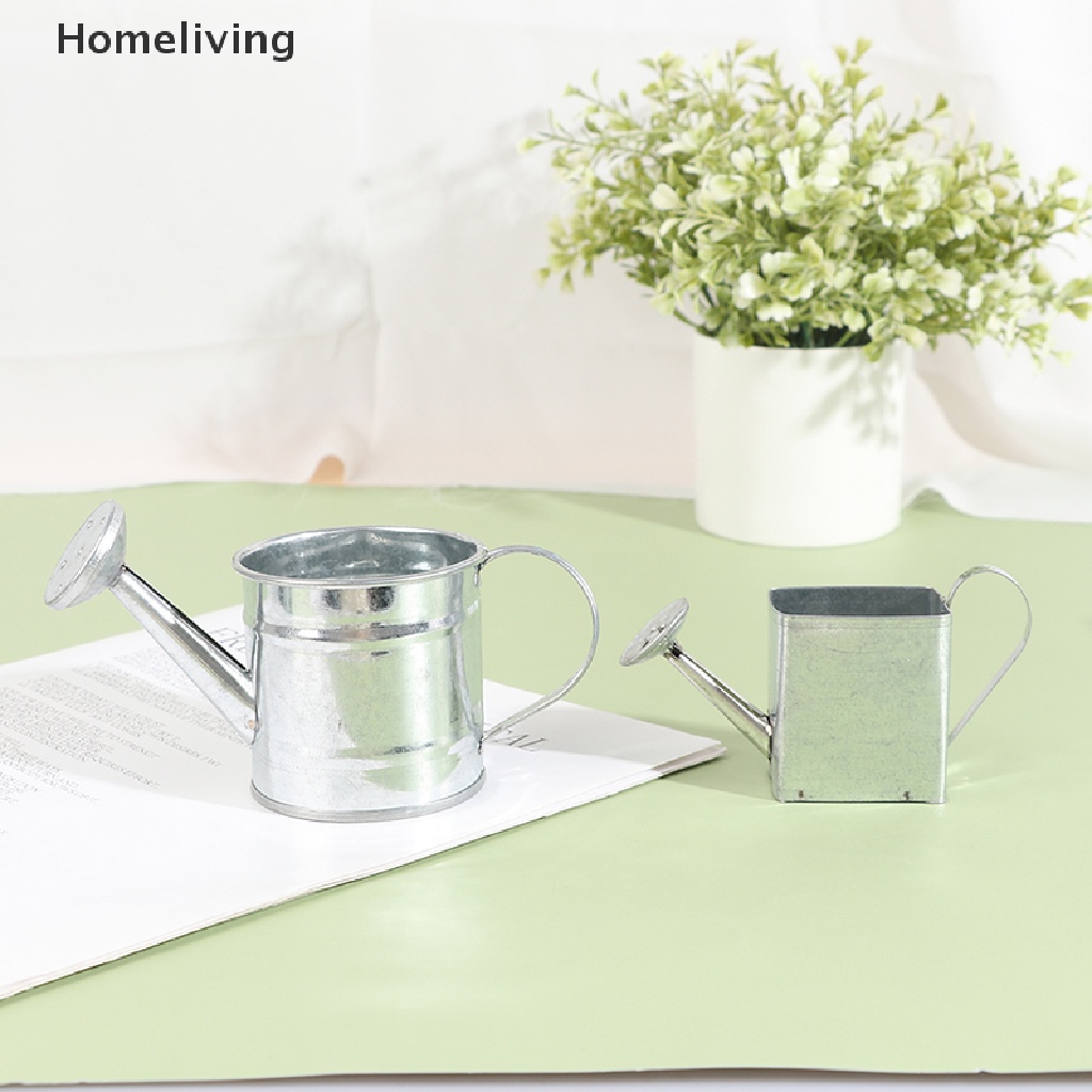 Bình Tưới Cây Mini Bằng Kim Loại Dùng Trang Trí Nhà Búp Bê