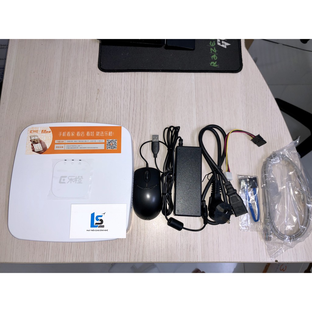 Đầu ghi Dahua⭐FreeShip⭐Đầu ghi IP 4 kênh POE Dahua Lechange S3-04-P (FW Tiếng Việt - Server P2P Việt Nam) | WebRaoVat - webraovat.net.vn