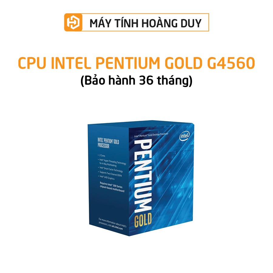 CPU INTEL PENTIUM G4560 Tray BH 1 THÁNG