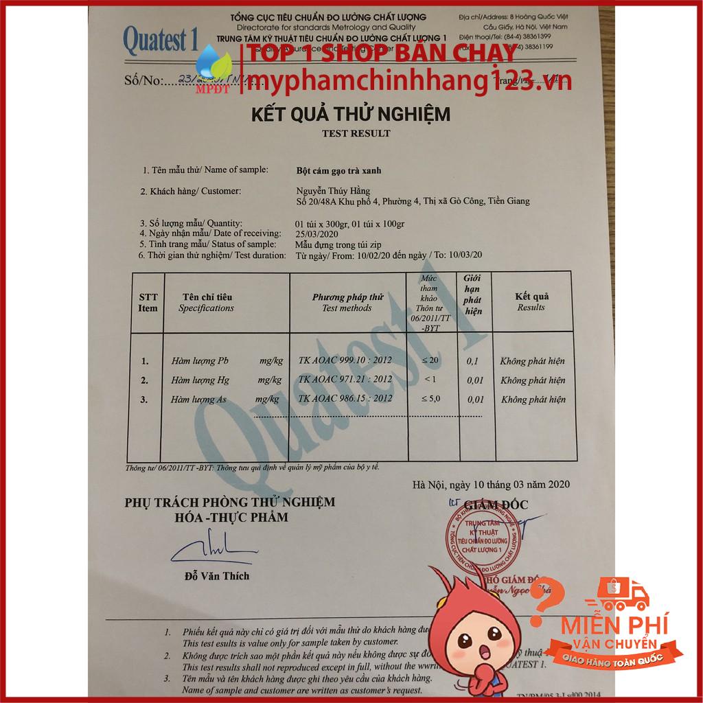 500GR Bột cám gạo trà xanh,ủ trắng trà xanh,rửa mặt và tắm trắng body chính hãng mỹ phẩm thiên nhiên | BigBuy360 - bigbuy360.vn