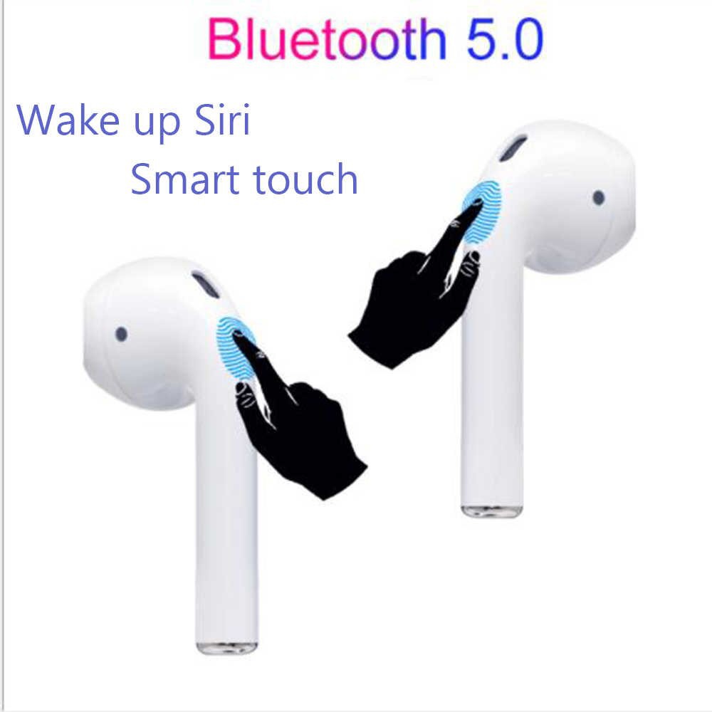Tai Nghe Bluetooth i12 5.0 Cảm Ứng Cực Nhạy Tăng Chỉnh Âm Lượng 1 Đổi 1 Trong 30 Ngày