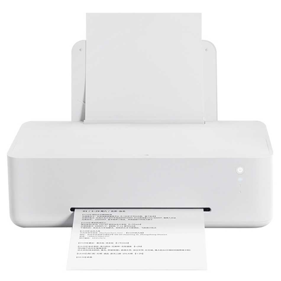 Máy in màu thông minh Xiaomi Mijia Inkjet Printer - Bảo hành 1 năm - điều khiển từ xa kết nối app không dây in trực tiếp