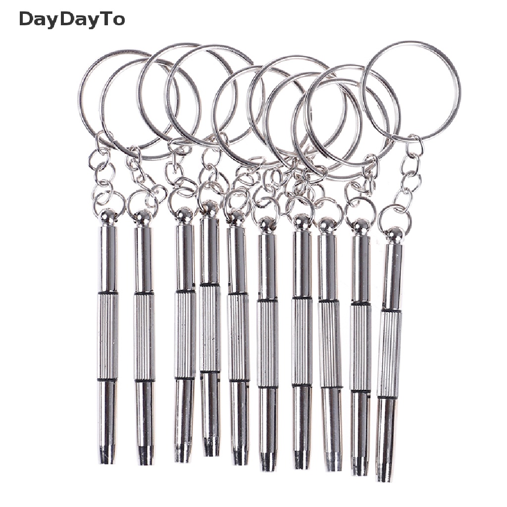 Set 10 Dụng Cụ Tua Vít Sửa Chữa Điện Thoại Kính Mắt Kính Đồng Hồ Đeo Tay