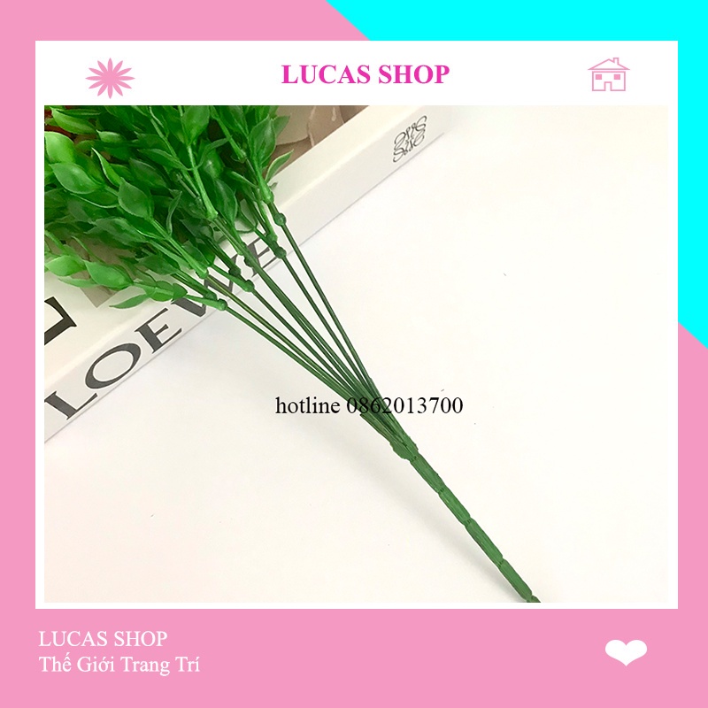 Hoa Giả - Cụm Hoa Cúc Dại 40cm Trang Trí Nhà Cửa, Cửa Tiệm Tinh Tế, Thanh Lịch