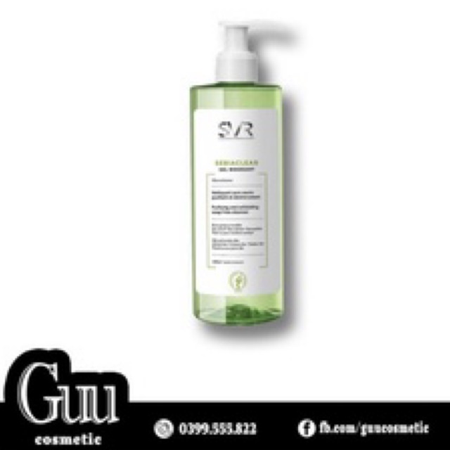 Sữa rửa mặt SVR Sebiaclear Gel Moussant cho da dầu mụn pháp 400ml