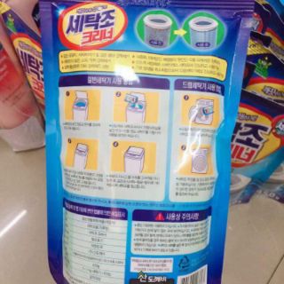 bột tẩy lồng máy giặt