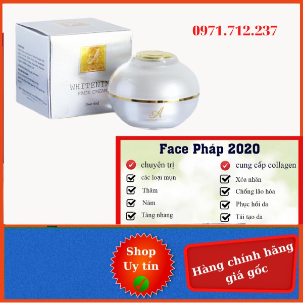 FACE PHÁP A COSMETIC - KEM DƯỠNG TRẮNG DA CHÍNH HÃNG 100%