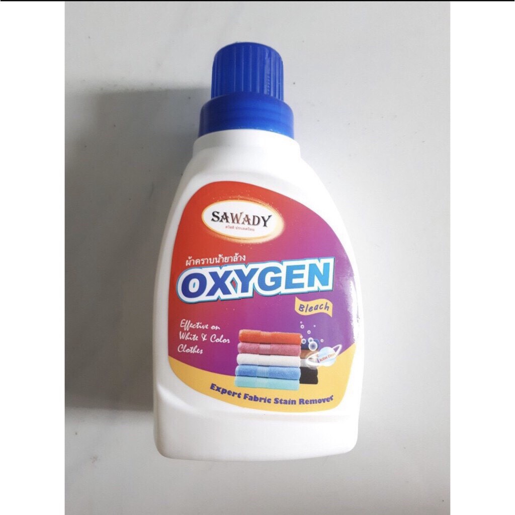 Nước tẩy trắng quần áo , đồ len , đồ màu OXYGEN 450ml