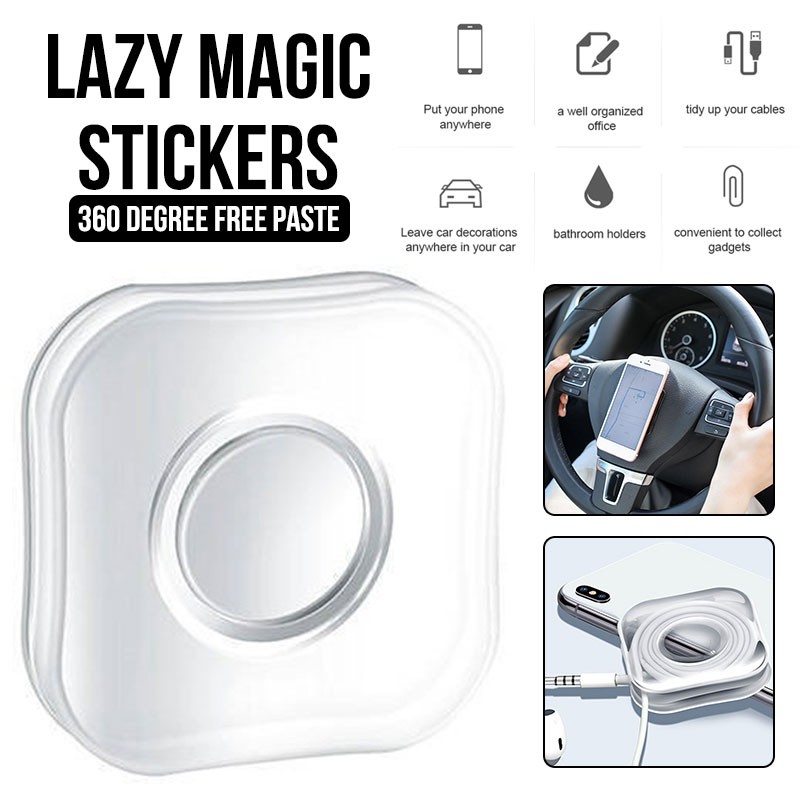 Thảm nano chống trượt dán điện thoại trên xe hơi | BigBuy360 - bigbuy360.vn