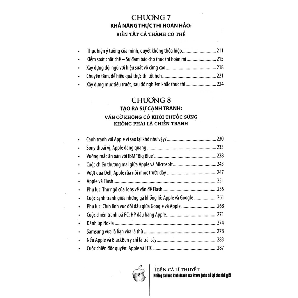 Sách - Trên Cả Lý Thuyết - Những Bài Học Kinh Doanh Steve Jobs Để Lại Cho Thế Giới