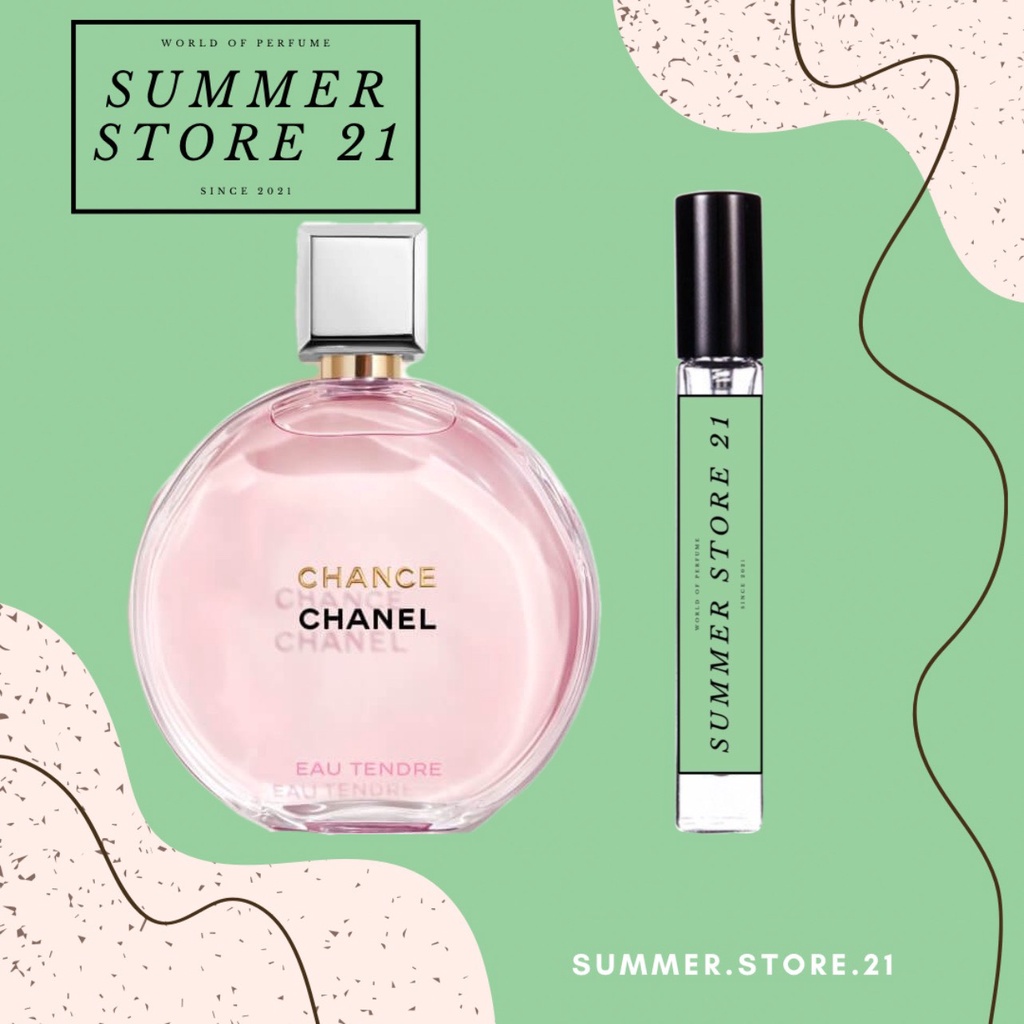 Nước Hoa nữ Chance 𝐂.𝐇.𝐀.𝐍.𝐄.𝐋 Eau Tendre EDP - 5𝘮𝘭/10𝘮𝘭