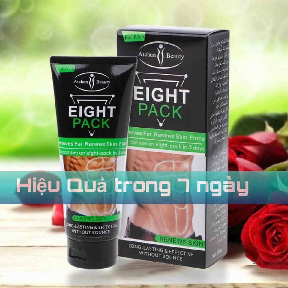 Kem Tan Mỡ Bụng Eight Pack Đốt Cháy Mỡ Thừa Siêu Nhanh