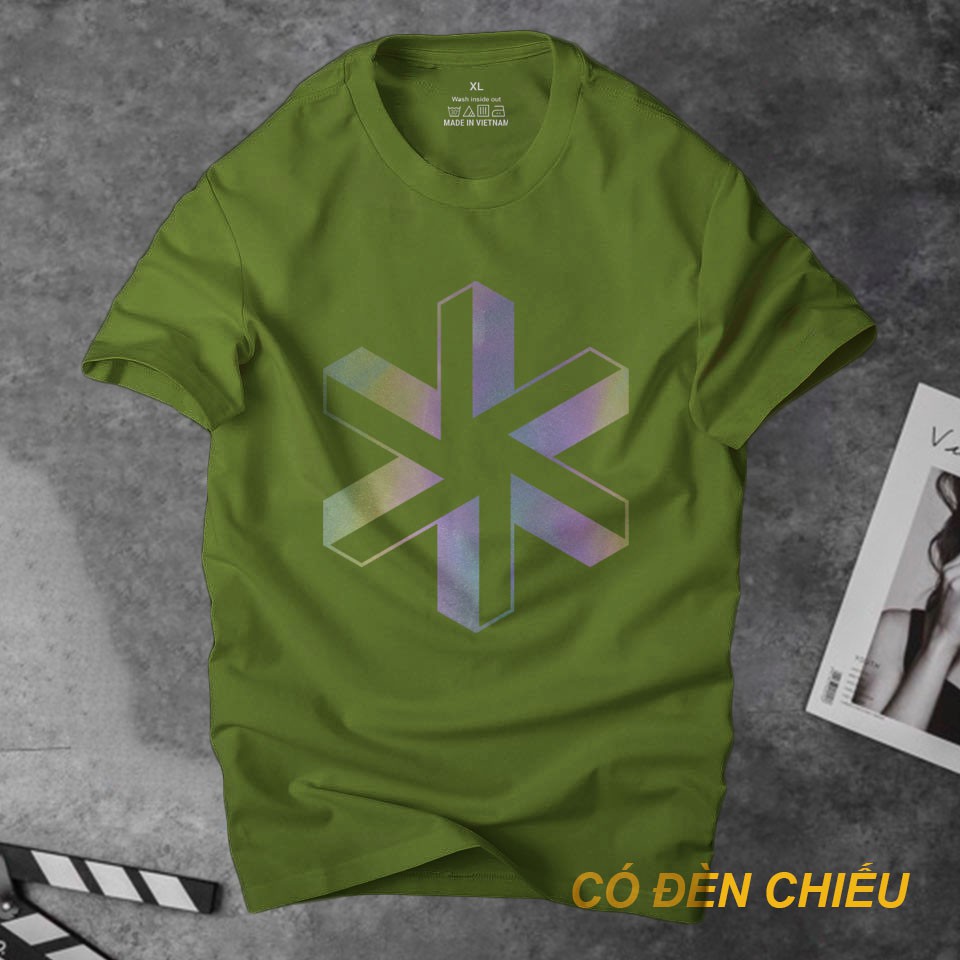 Áo thun nam Ur Sport UR15 phản quang 7 màu cá tính,chất liệu cotton 4 chiều thoáng mát co giãn tốt