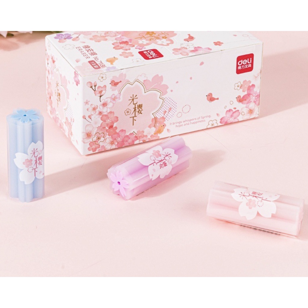 Tẩy Sakura Deli 71135 Nhà Cam