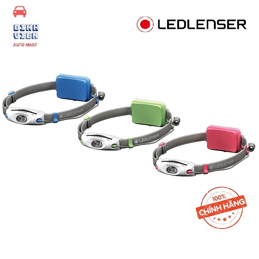 [ CAO CÂP] Đèn pin đội đầu thể thao Ledlenser NEO4 Màu Blue, Green, Pink, chóa đèn chống chói đảm bảo chiếu sáng tối ưu.