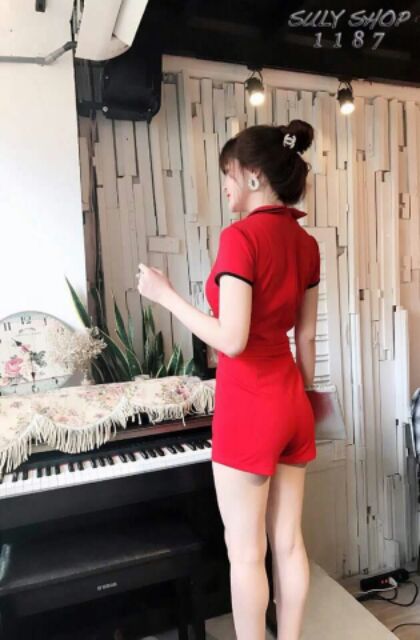 Jumpsuit lửng thời trang nữ