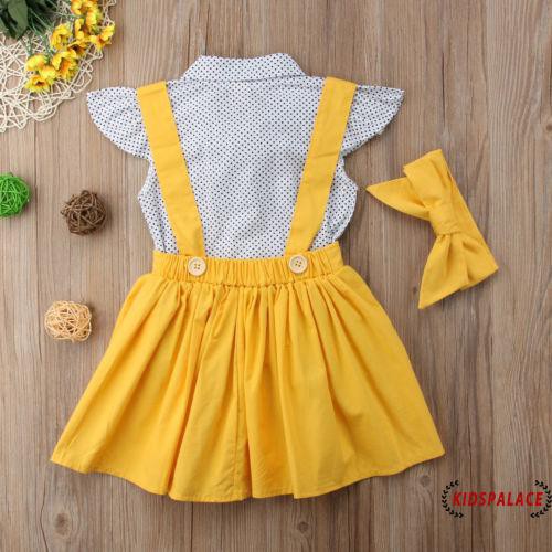 Set Đồ 3 Món Xinh Xắn Cho Bé Gái