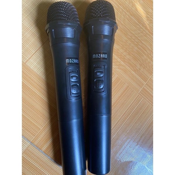 2 mic hát karaoke mozard giá rẻ chất lượng