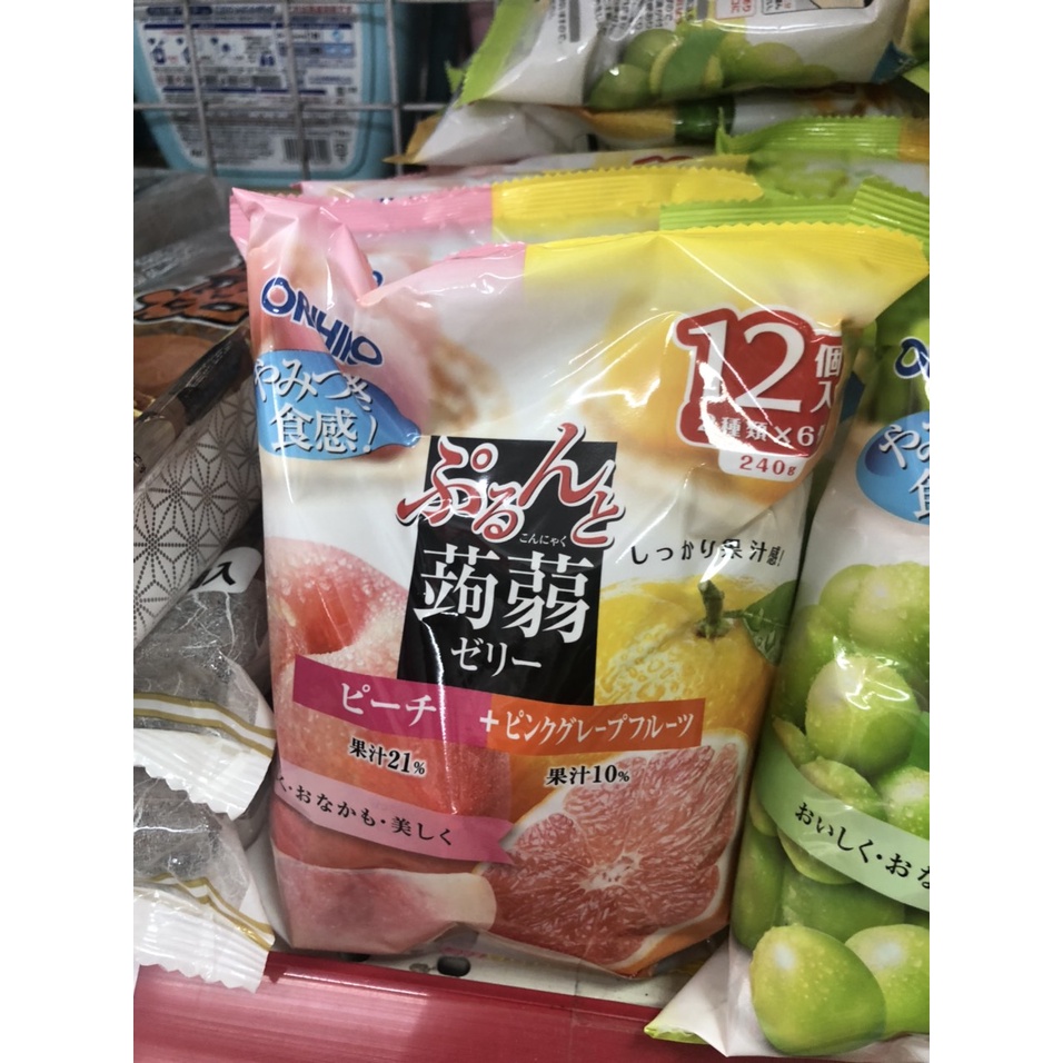 Thạch Hoa Quả, Thạch Mix Đủ Vị Siêu Thơm gon Orihiro Nhật Bản  - Hàng Nhật nội địa