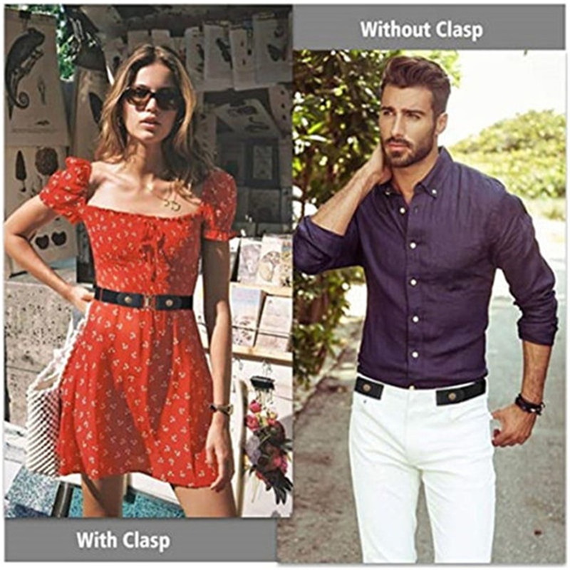 Thắt Lưng Co Giãn Không Khóa 4 Màu Tùy Chọn Cho Nam Và Nữ