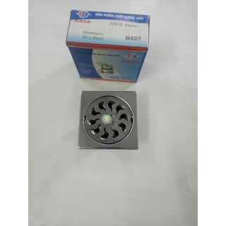 Thoát sàn 60 và 76 inox 201