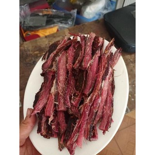Trâu gác bếp tây bắc kèm chẩm chéo
