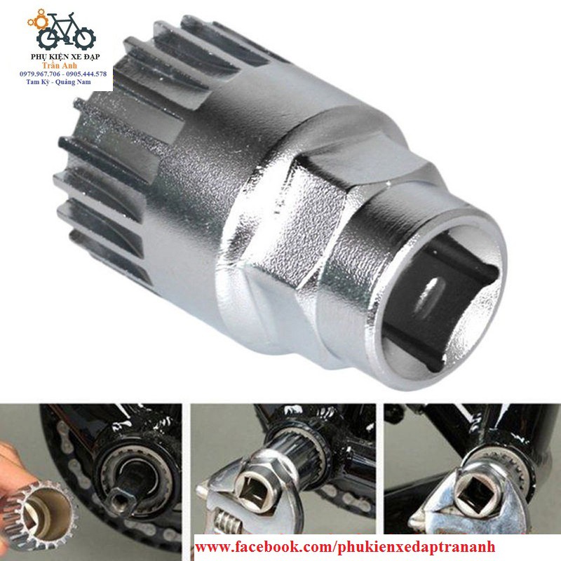 Cảo trục giữa xe đạp