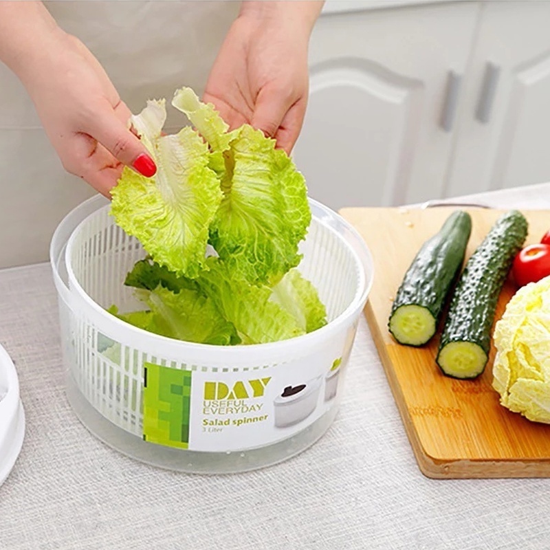 Rổ Rửa Rau Củ Quả Bằng Nhựa Sức Chứa Lớn Tiện Dụng Cho Nhà Bếp