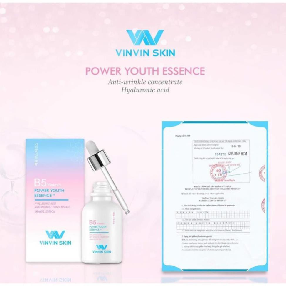 SERUM CĂNG BÓNG DA (POWER YOUTH ESSENCE)  - VinVin Skin