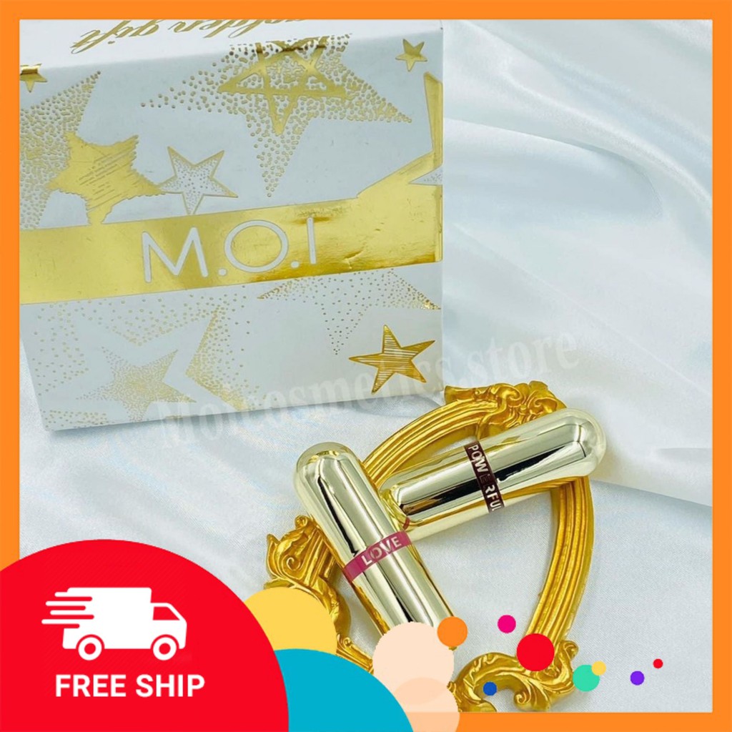 SON THỎI MINI-SÉT 2 THỎI SON LOVE M.O.I HỒ NGỌC HÀ