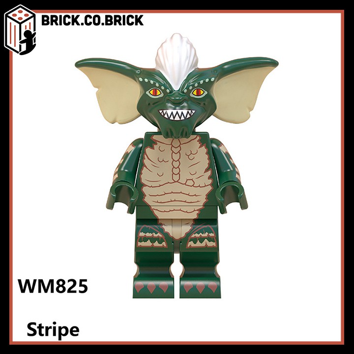 WM822- WM825 Đồ chơi lắp ráp minifigures và non lego hoạt hình Stripe và Gizmo