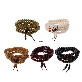 ✿ vòng tay chuỗi 108 hạt gỗ 8mm