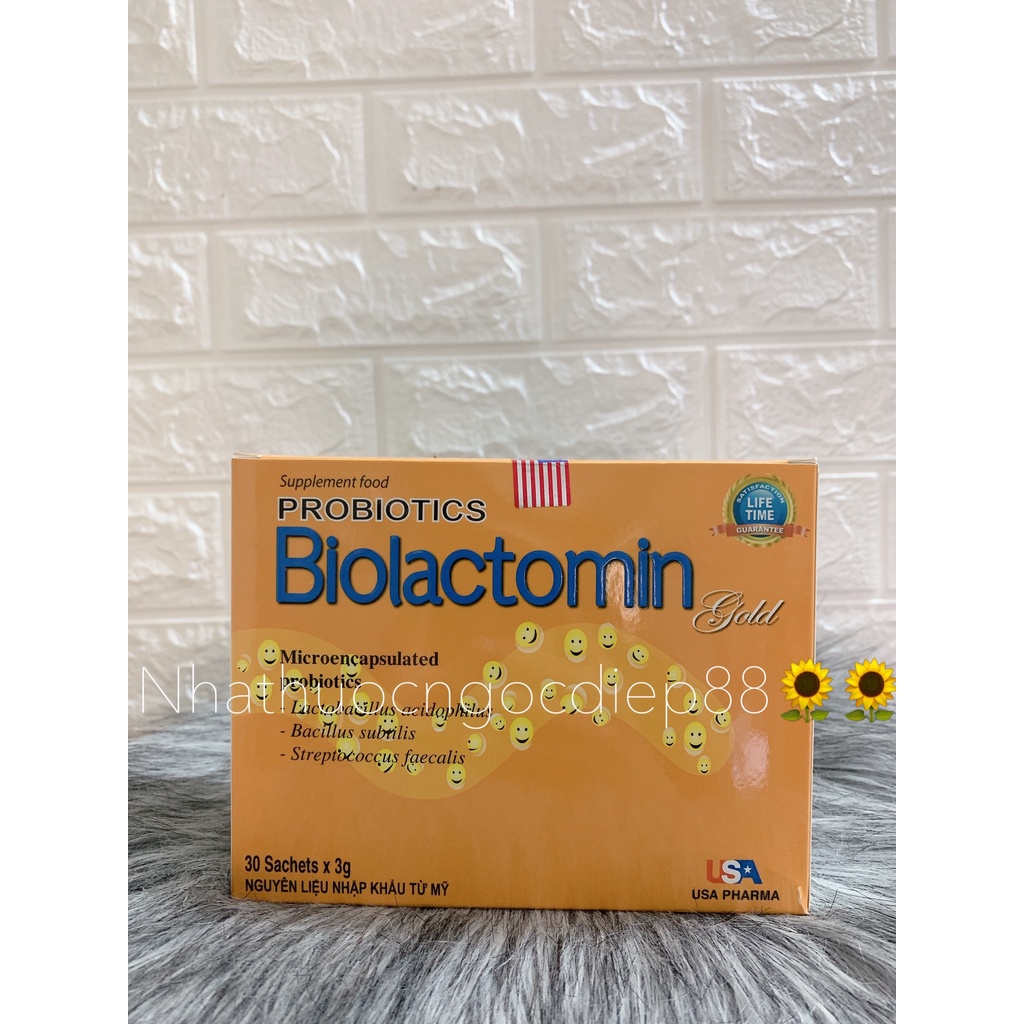 CỐM VI SINH BIOLACTOMIN GOLD - CÂN BẰNG HỆ TIÊU HÓA ĐƯỜNG RUỘT - CHỐNG TÁO BÓN - KÍCH THÍCH ĂN NGON