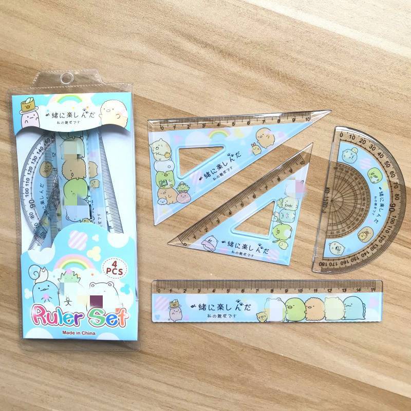 Bộ 4 Thước Đo Lường Phong Cách Anime Nhật Bản