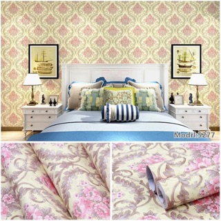 giấy dán tường sẵn keo hoa văn 3d