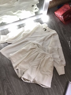 Set babydoll + ảnh thật trải sàn